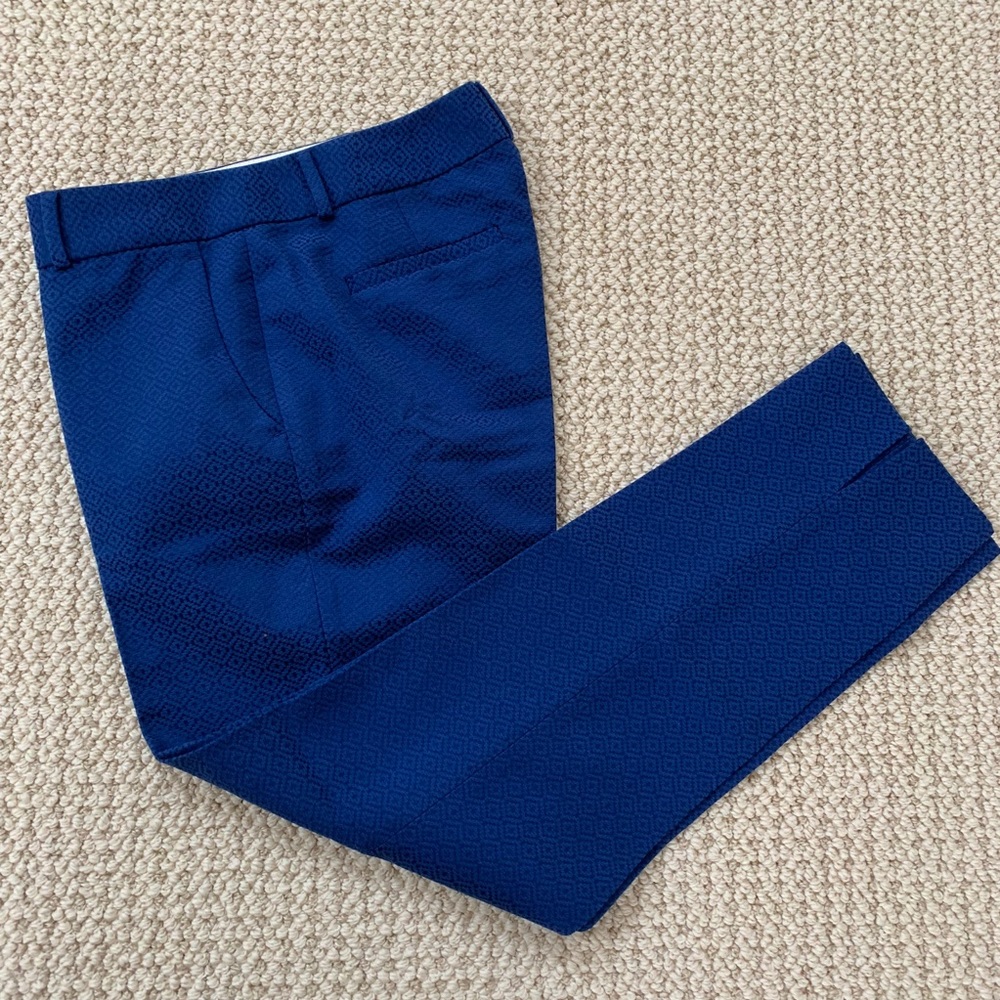 Ann Taylor royal blue ankle pants